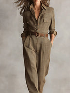 Lucinda – Eleganter Tweed-Overall – Isabels Modehaus (Bild 2)