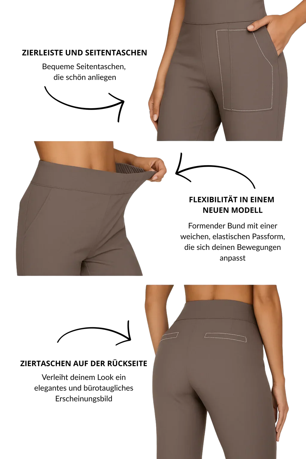 Klara Bequeme Stretchhose – Isabels Modehaus (Bild 15)