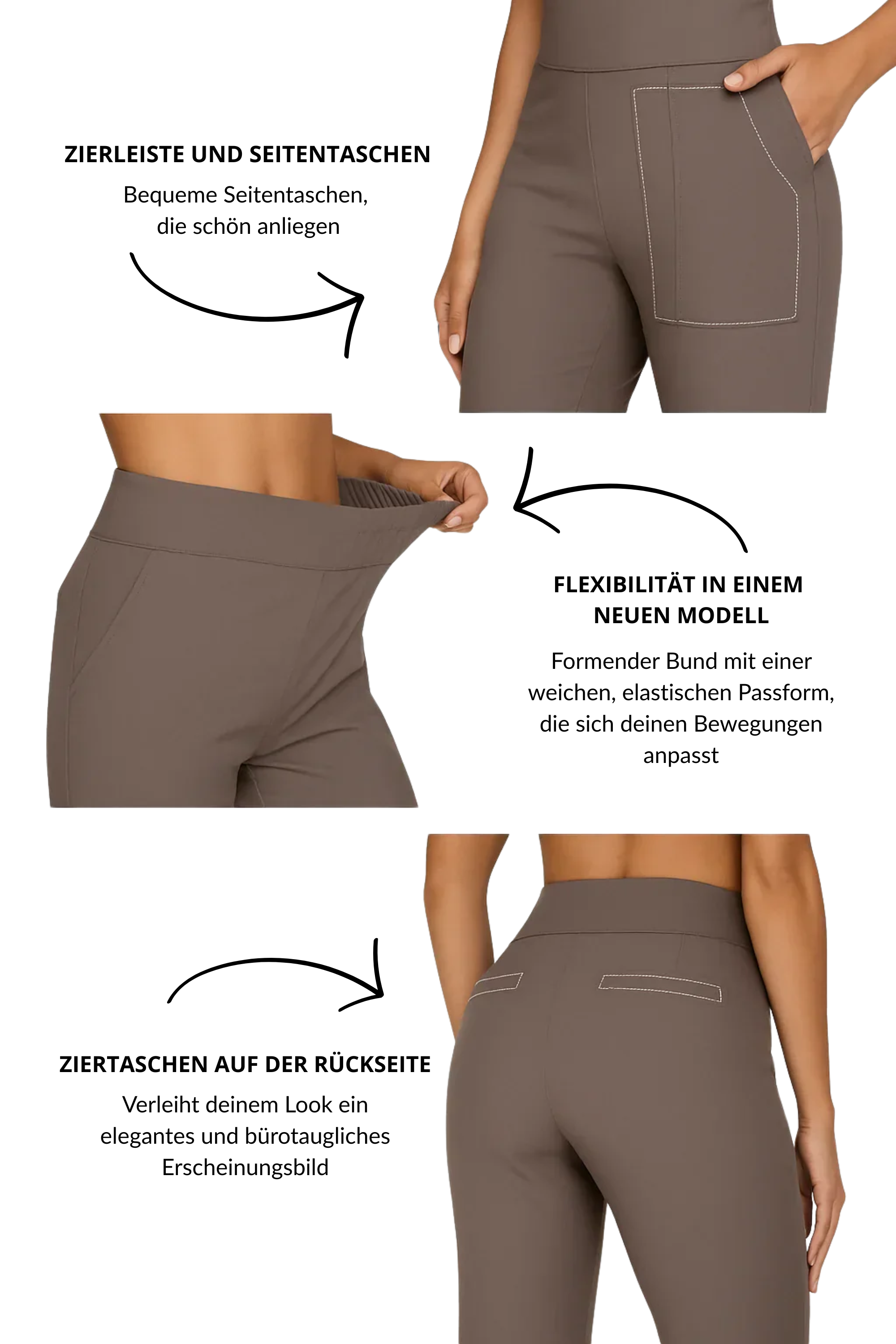 Klara Bequeme Stretchhose – Isabels Modehaus (Bild 15)
