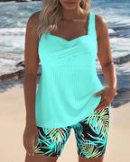 Daphne | Helle Ripp-Tankini – Isabels Modehaus