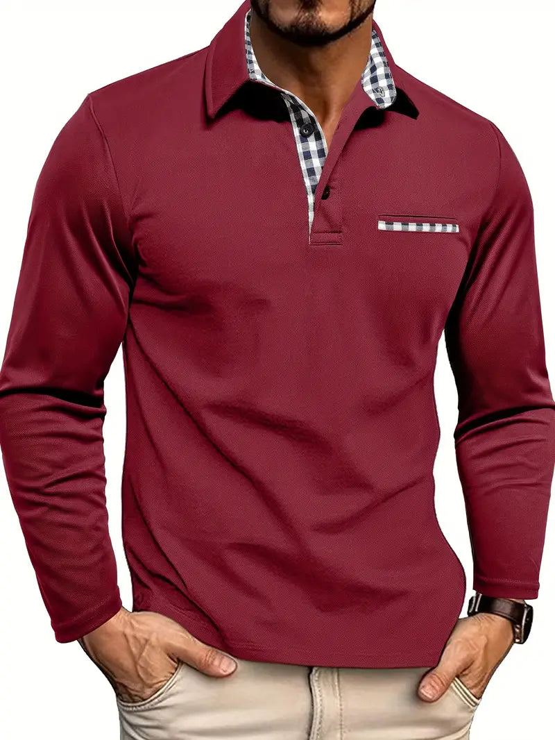 Kai | Lässiges Langarm-Poloshirt – Isabels Modehaus (Bild 6)