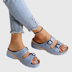 Diora | Komfort-Ledersandalen – Isabels Modehaus