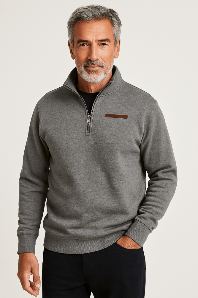 Rico | Lässiges Fleece-Sweatshirt für Herren – Isabels Modehaus
