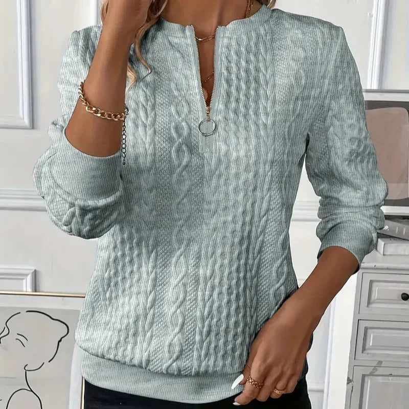 Lucia I Pullover mit Reißverschluss – Isabels Modehaus (Bild 16)