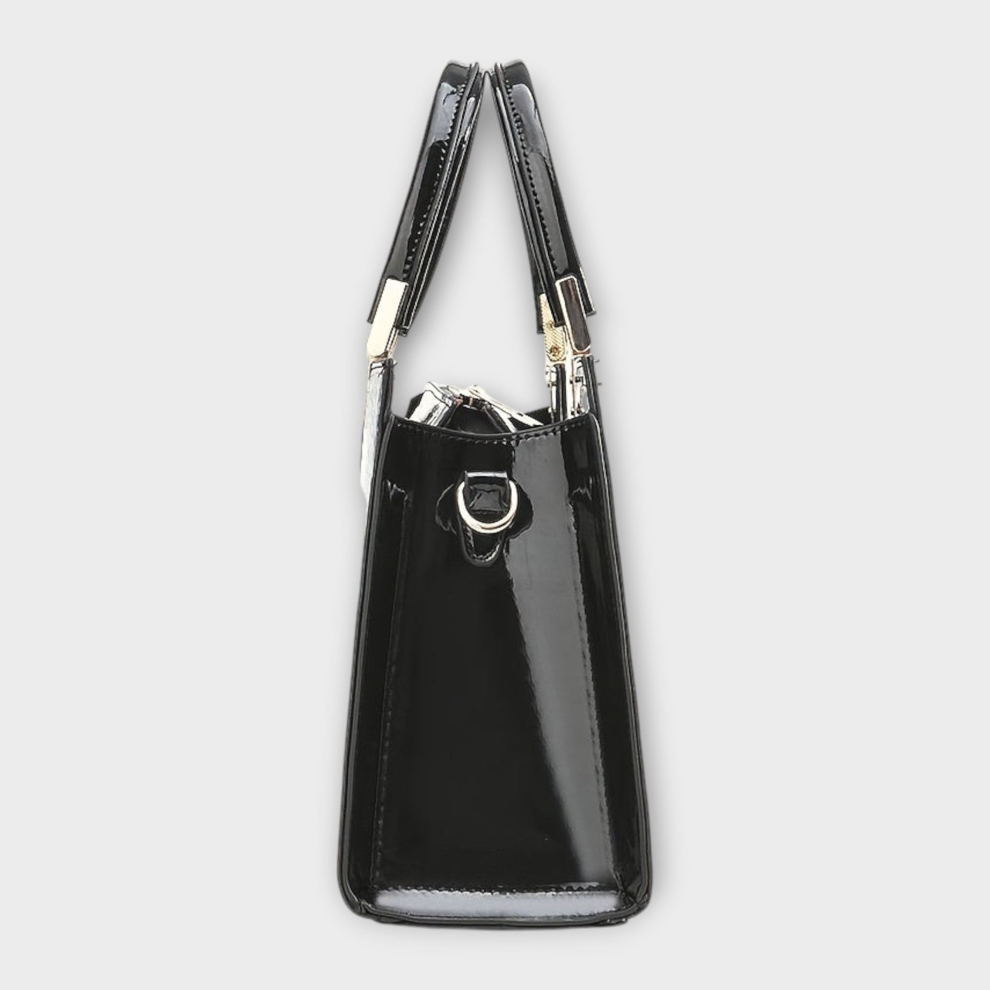 Olivia - Glänzende Krokodilprägung Handtasche – Isabels Modehaus (Bild 3)
