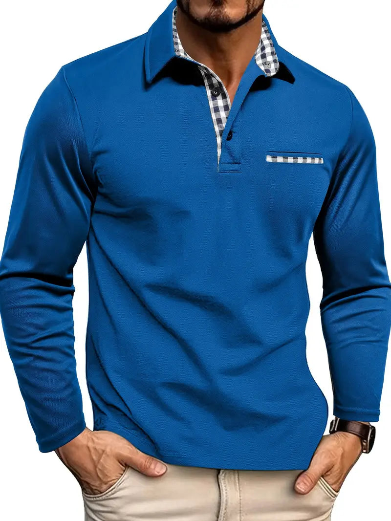 Kai | Lässiges Langarm-Poloshirt – Isabels Modehaus (Bild 5)