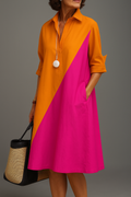 Kayla™ | Bequemes Midi-Kleid – Isabels Modehaus