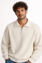 Ruben | Pullover mit Quarter-Zip – Isabels Modehaus (Bild 7)