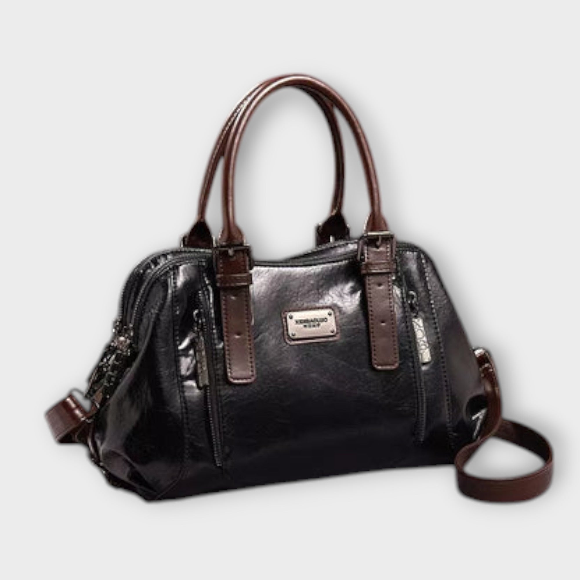 Olivia - Elegante Vintage Schultertasche – Isabels Modehaus (Bild 3)