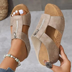 Marie | Sandalen mit Keilabsatz