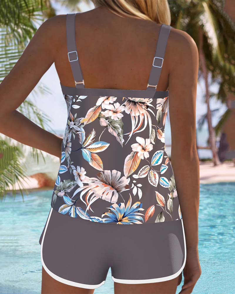 Imke | Bedruckter ärmelloser Tankini – Isabels Modehaus (Bild 2)