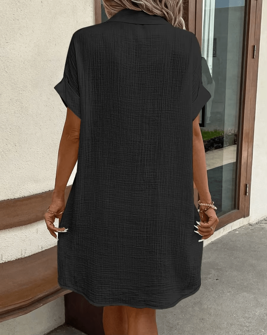Luz™ - Bequemes Hemdkleid mit Knöpfen – Isabels Modehaus (Bild 11)