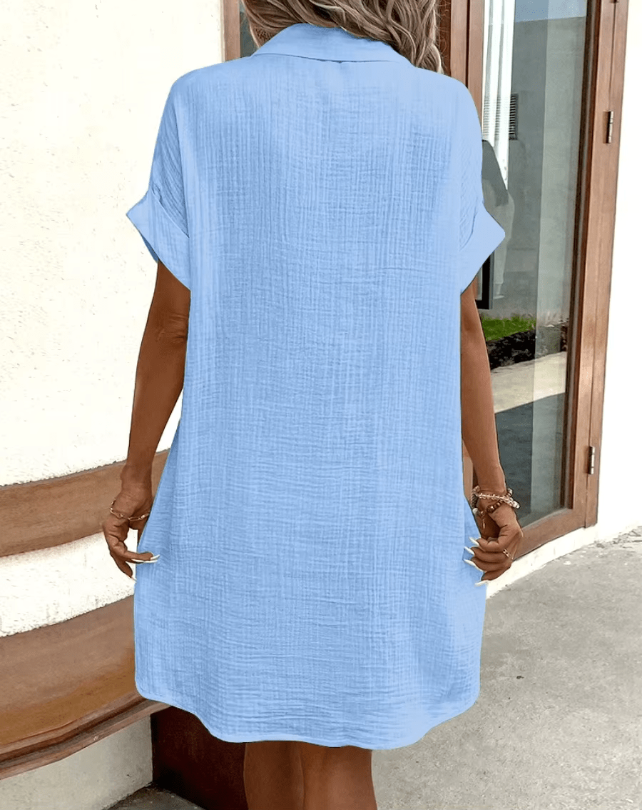 Luz™ - Bequemes Hemdkleid mit Knöpfen – Isabels Modehaus (Bild 13)