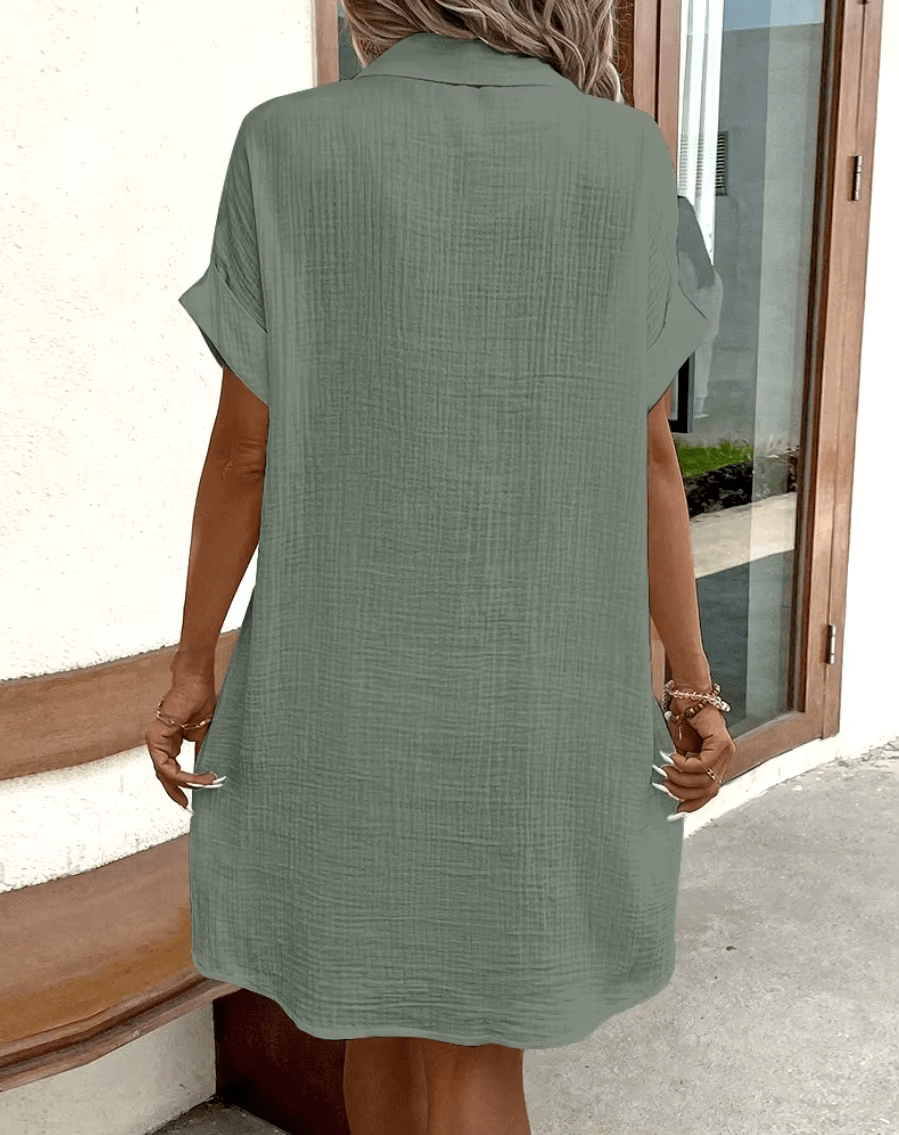 Luz™ - Bequemes Hemdkleid mit Knöpfen – Isabels Modehaus (Bild 15)