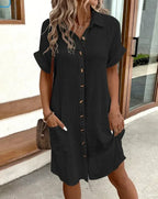 Luz™ - Bequemes Hemdkleid mit Knöpfen – Isabels Modehaus (Bild 3)