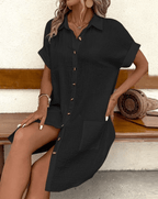 Luz™ - Bequemes Hemdkleid mit Knöpfen – Isabels Modehaus (Bild 10)