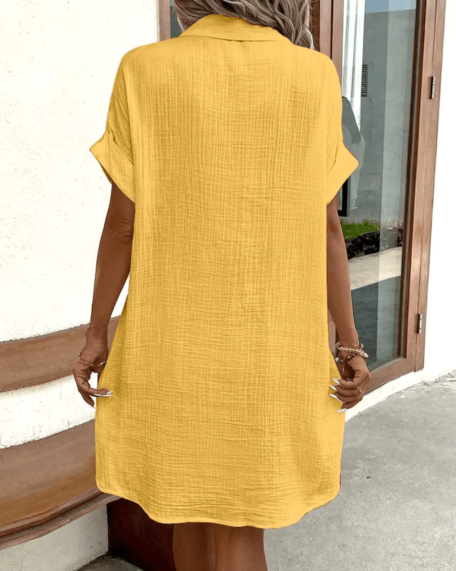 Luz™ - Bequemes Hemdkleid mit Knöpfen – Isabels Modehaus (Bild 9)