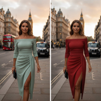 Ely™ - Schickes Maxikleid mit Neckholder und Eleganter, Fließender Passform – Isabels Modehaus (Bild 15)