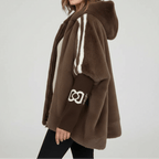 Alessandra | Weiche Jacke mit Kapuze und Reißverschluss – Isabels Modehaus (Bild 3)