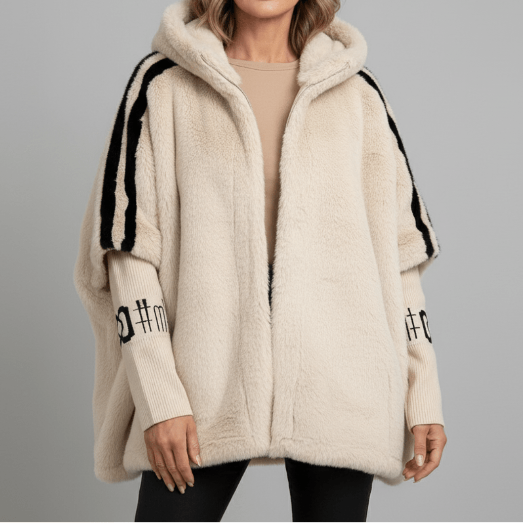 Alessandra | Weiche Jacke mit Kapuze und Reißverschluss – Isabels Modehaus (Bild 5)