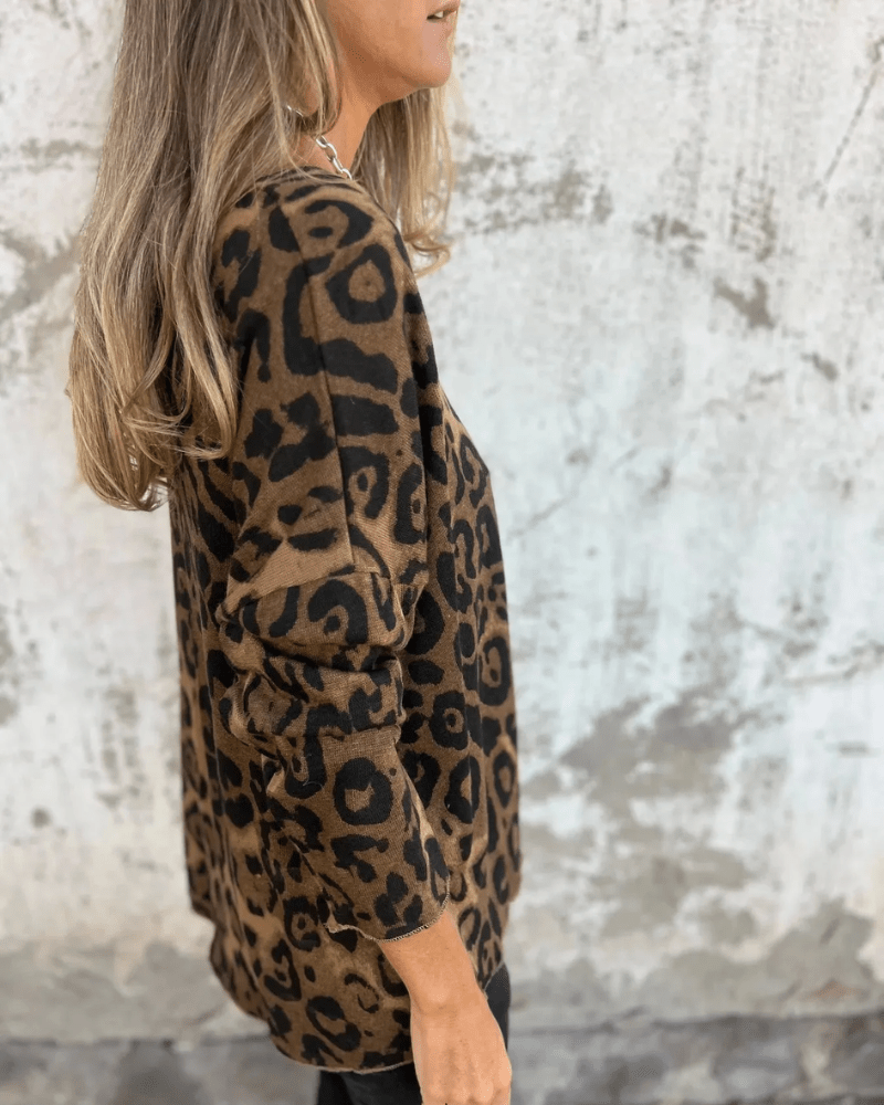 Zerena | Schickes Oberteil mit Leopardenmuster – Isabels Modehaus (Bild 3)