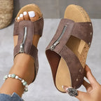Marie | Sandalen mit Keilabsatz