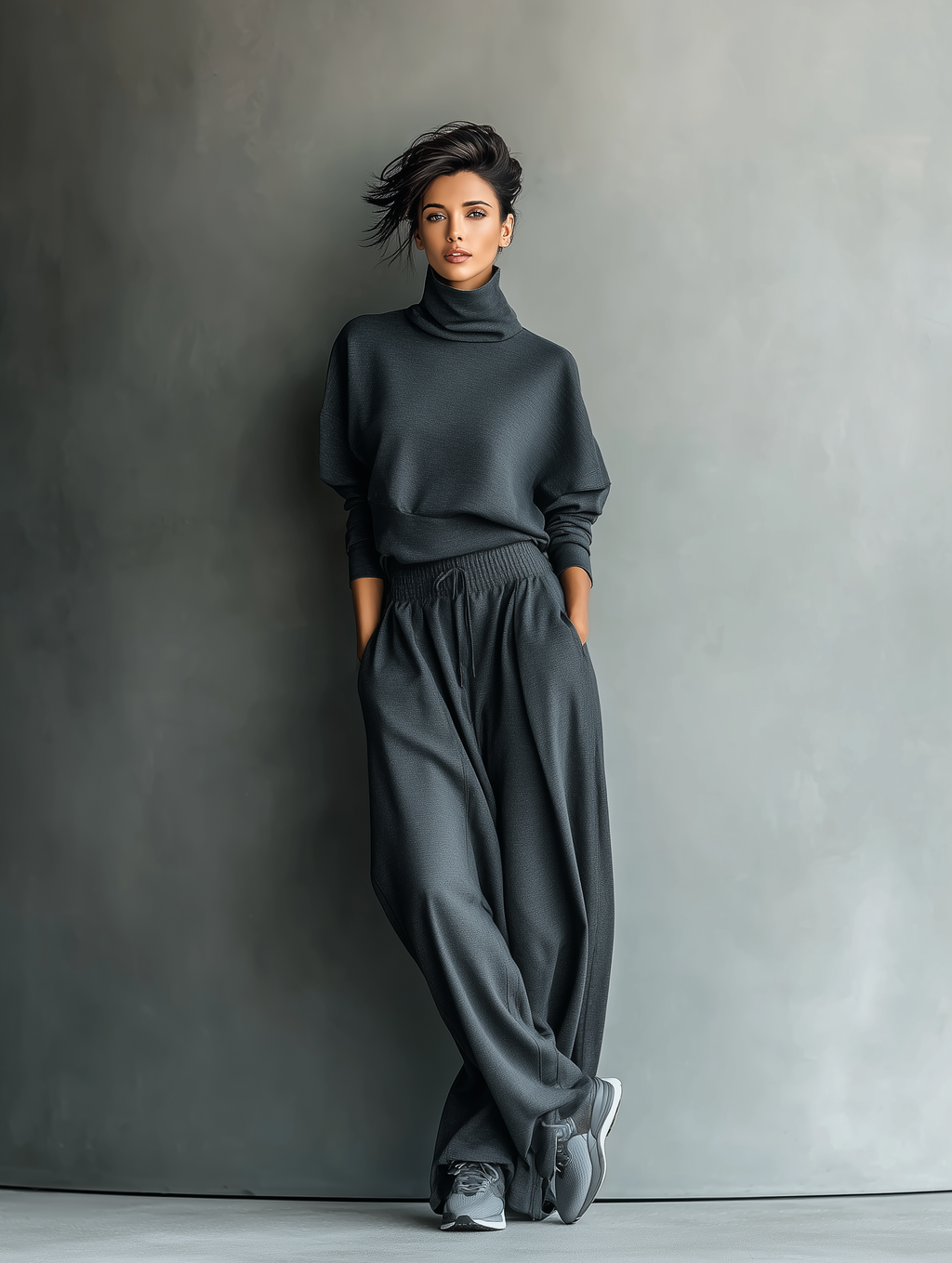 Lieselotte | Strick Ensemble Weite Hose – Isabels Modehaus (Bild 2)