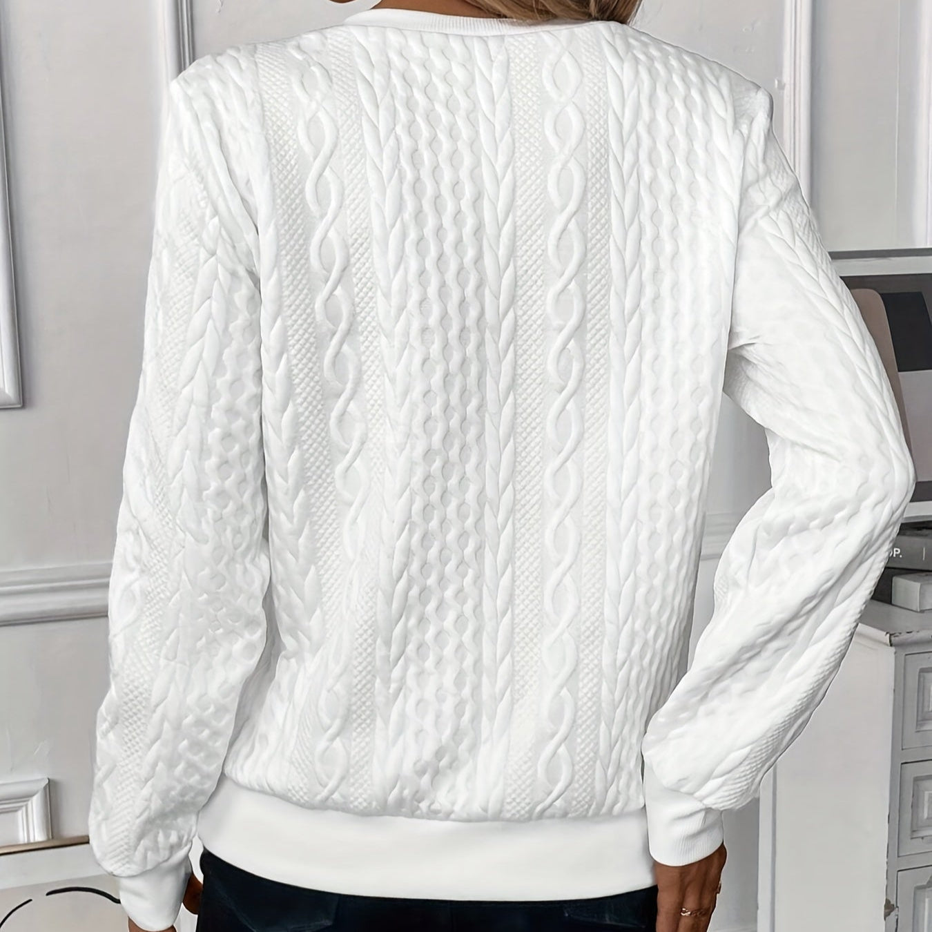 Lucia I Pullover mit Reißverschluss – Isabels Modehaus (Bild 3)