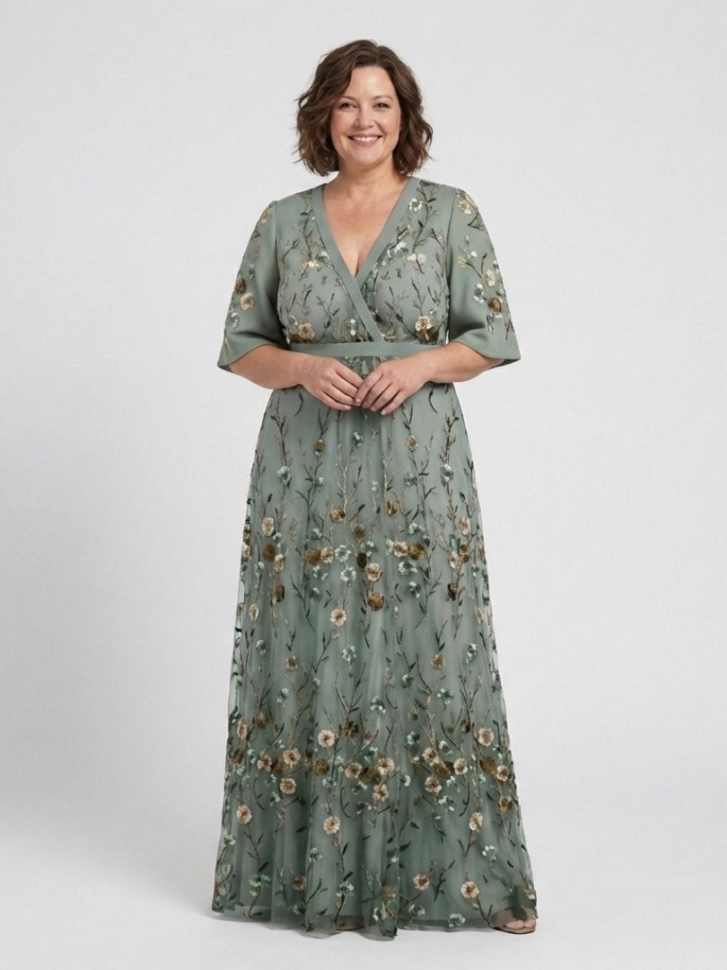 EVADNE | FLORAL MAXIKLEID – Isabels Modehaus (Bild 5)