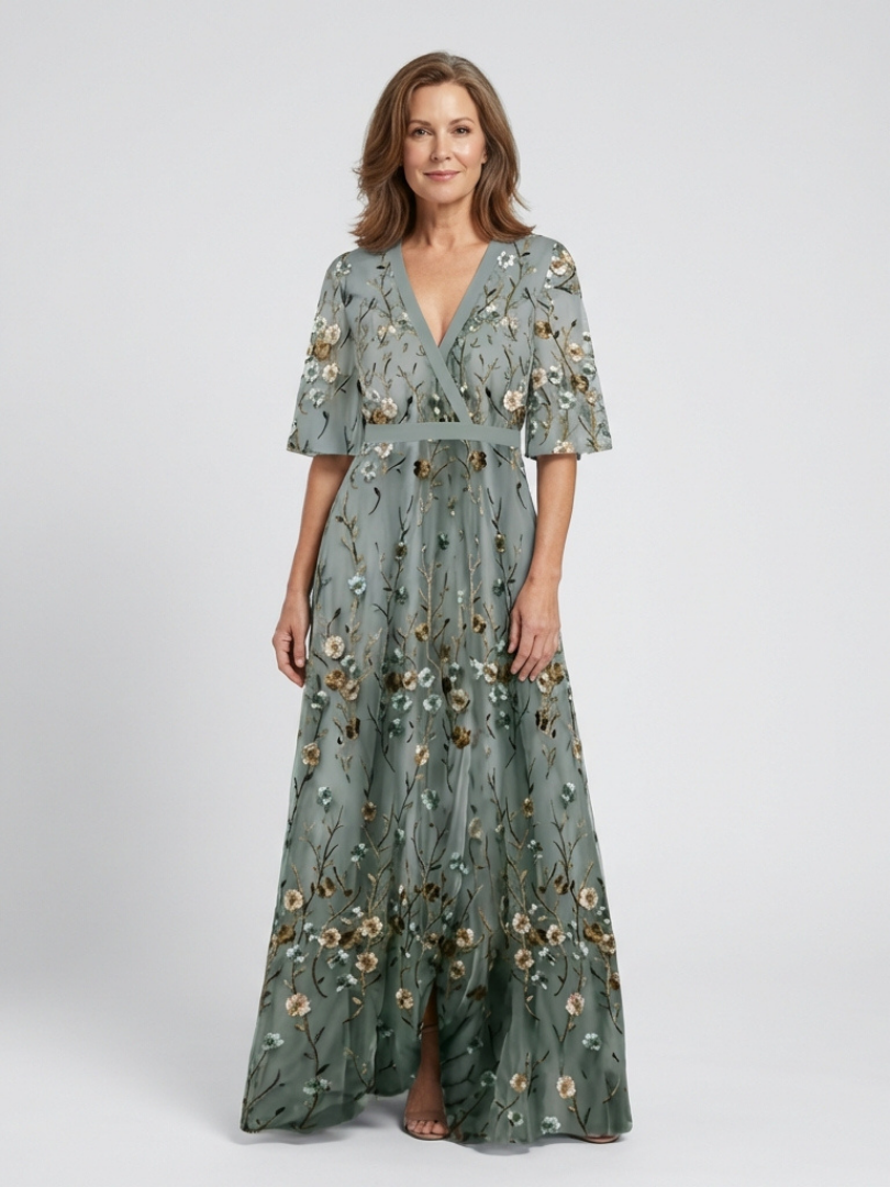 EVADNE | FLORAL MAXIKLEID – Isabels Modehaus (Bild 2)