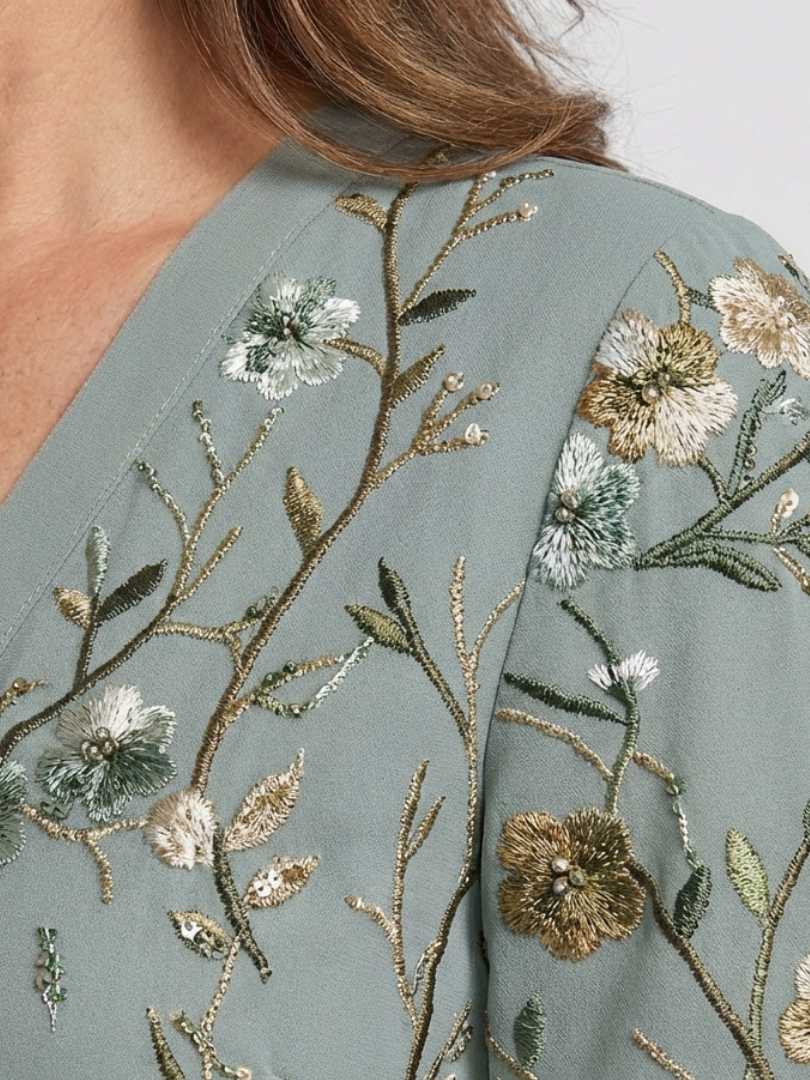 EVADNE | FLORAL MAXIKLEID – Isabels Modehaus (Bild 4)