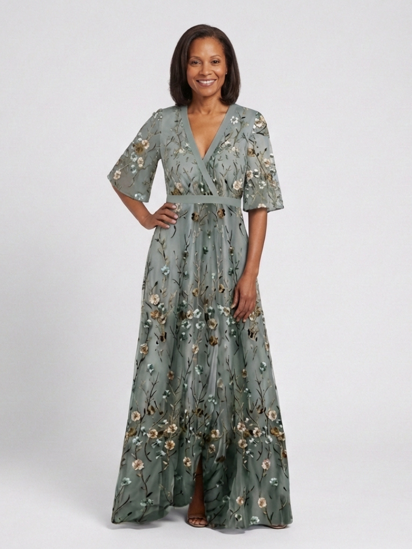 EVADNE | FLORAL MAXIKLEID – Isabels Modehaus (Bild 6)