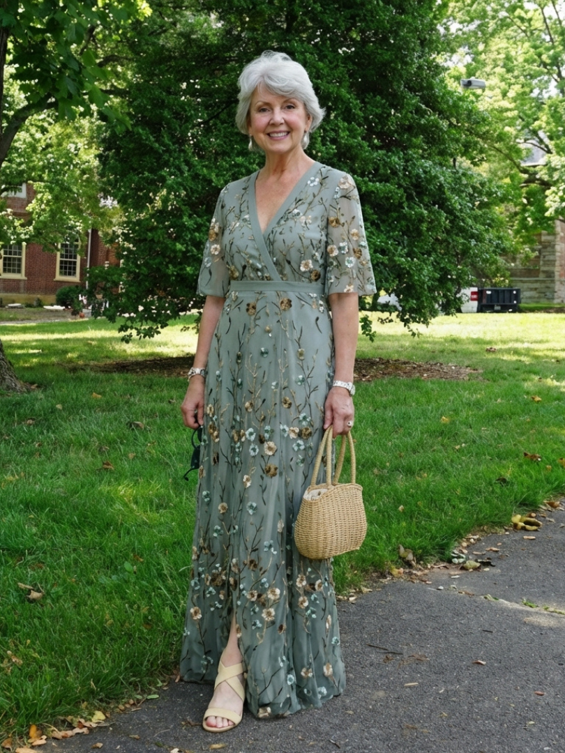 EVADNE | FLORAL MAXIKLEID – Isabels Modehaus (Bild 8)