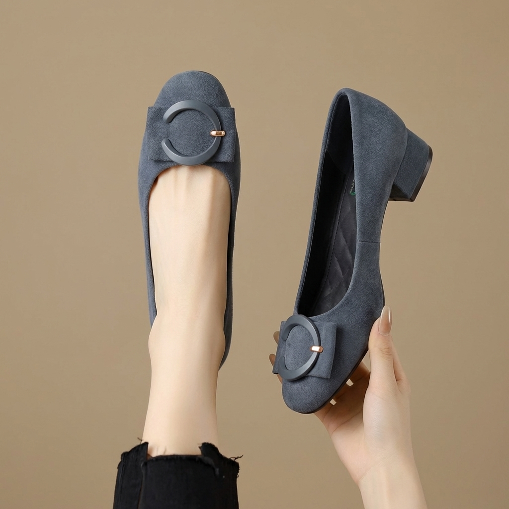 Elisé Wildleder Ballerinas – Isabels Modehaus (Bild 4)