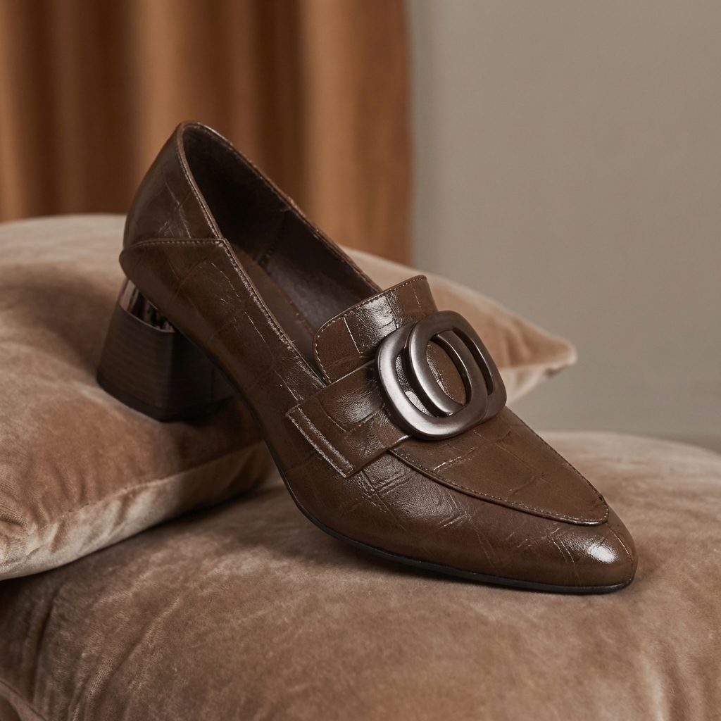 Valora Leder Loafer Absätze – Isabels Modehaus (Bild 2)
