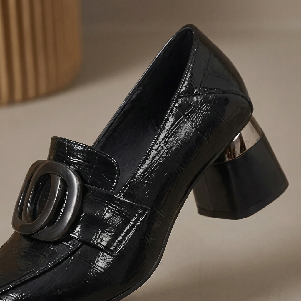 Valora Leder Loafer Absätze – Isabels Modehaus (Bild 4)