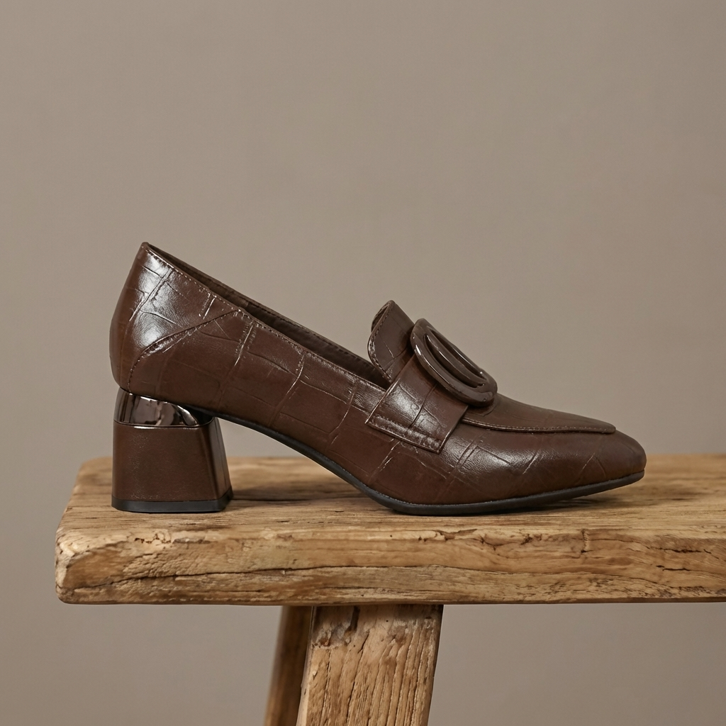 Valora Leder Loafer Absätze – Isabels Modehaus (Bild 3)