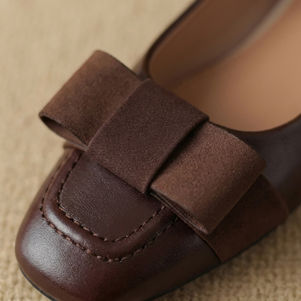 Camille Bogen Leder Ballerinas – Isabels Modehaus (Bild 3)