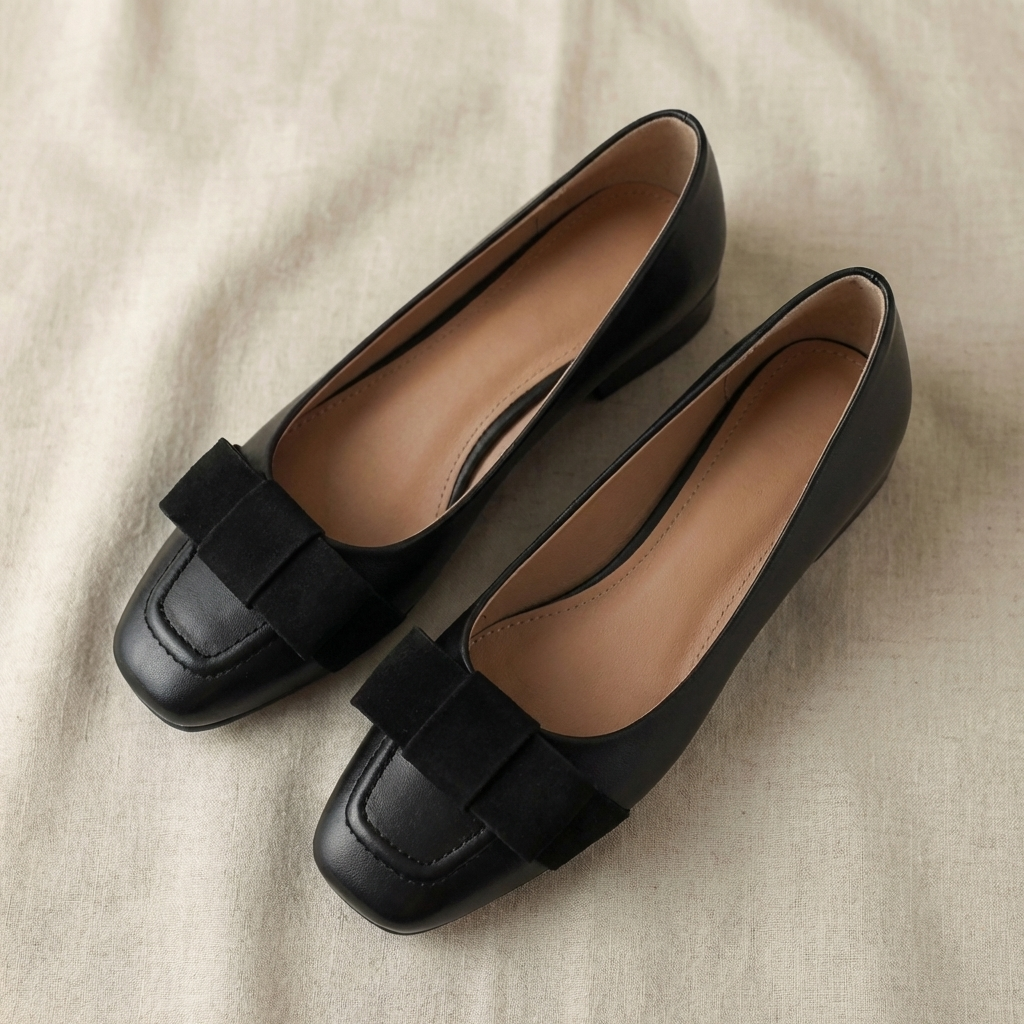 Camille Bogen Leder Ballerinas – Isabels Modehaus (Bild 5)