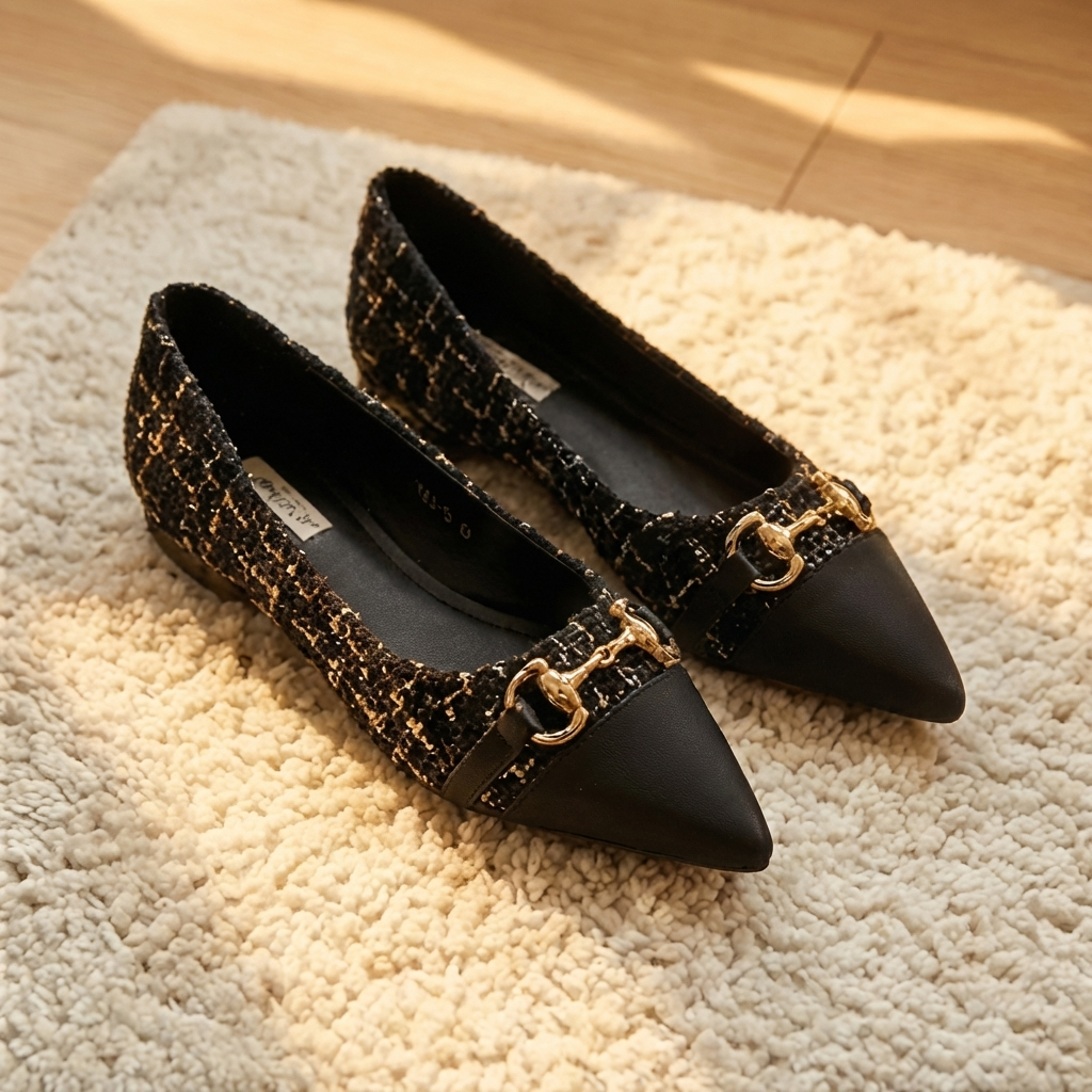 Verona Tweed Ballerinas – Isabels Modehaus (Bild 4)