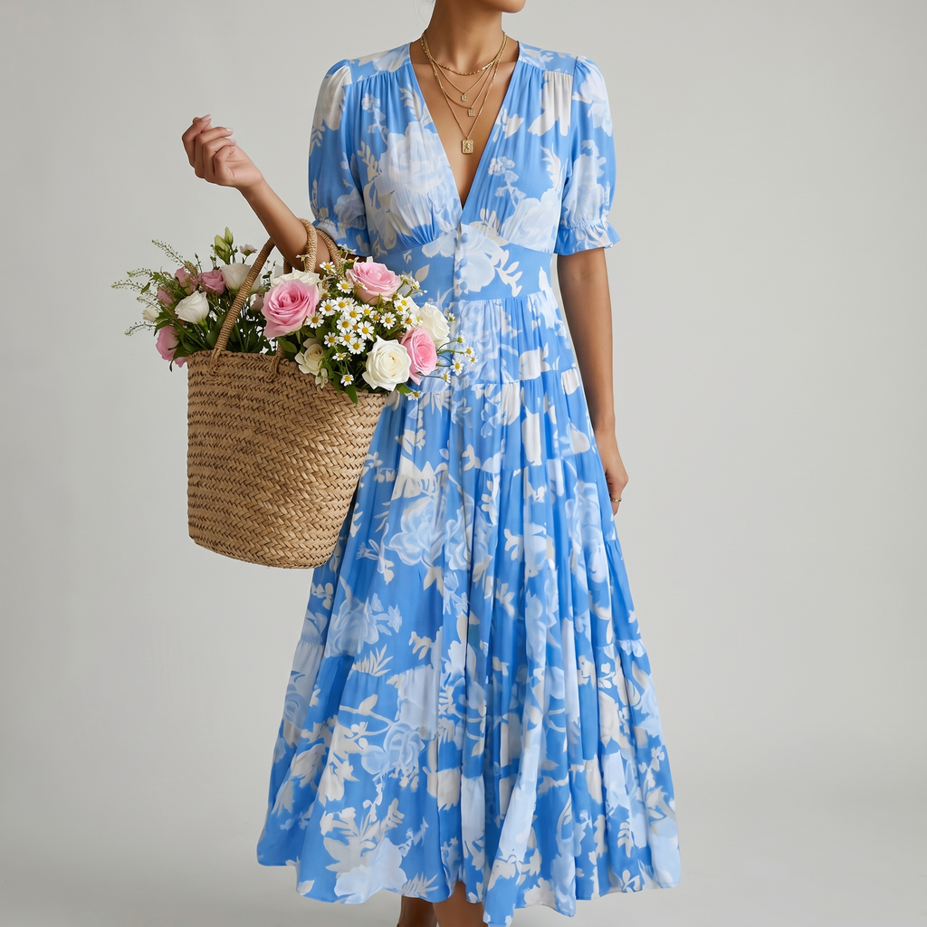 MINELDA | ELEGANTES BLUMENKLEID – Isabels Modehaus (Bild 2)