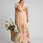 CALISTA | BLUMEN MAXIKLEID – Isabels Modehaus