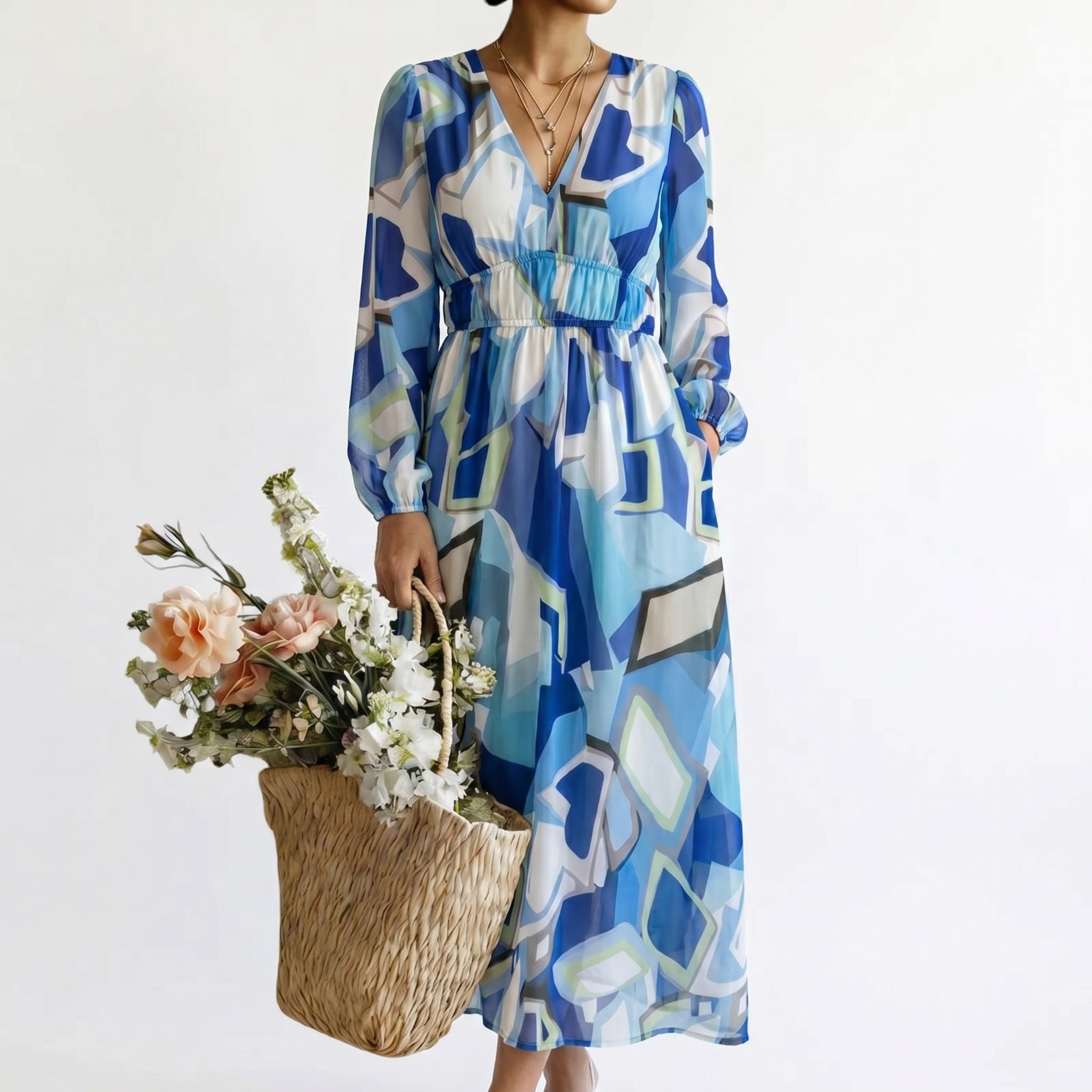 ALTHEA | FLORAL MAXI-KLEID – Isabels Modehaus (Bild 10)