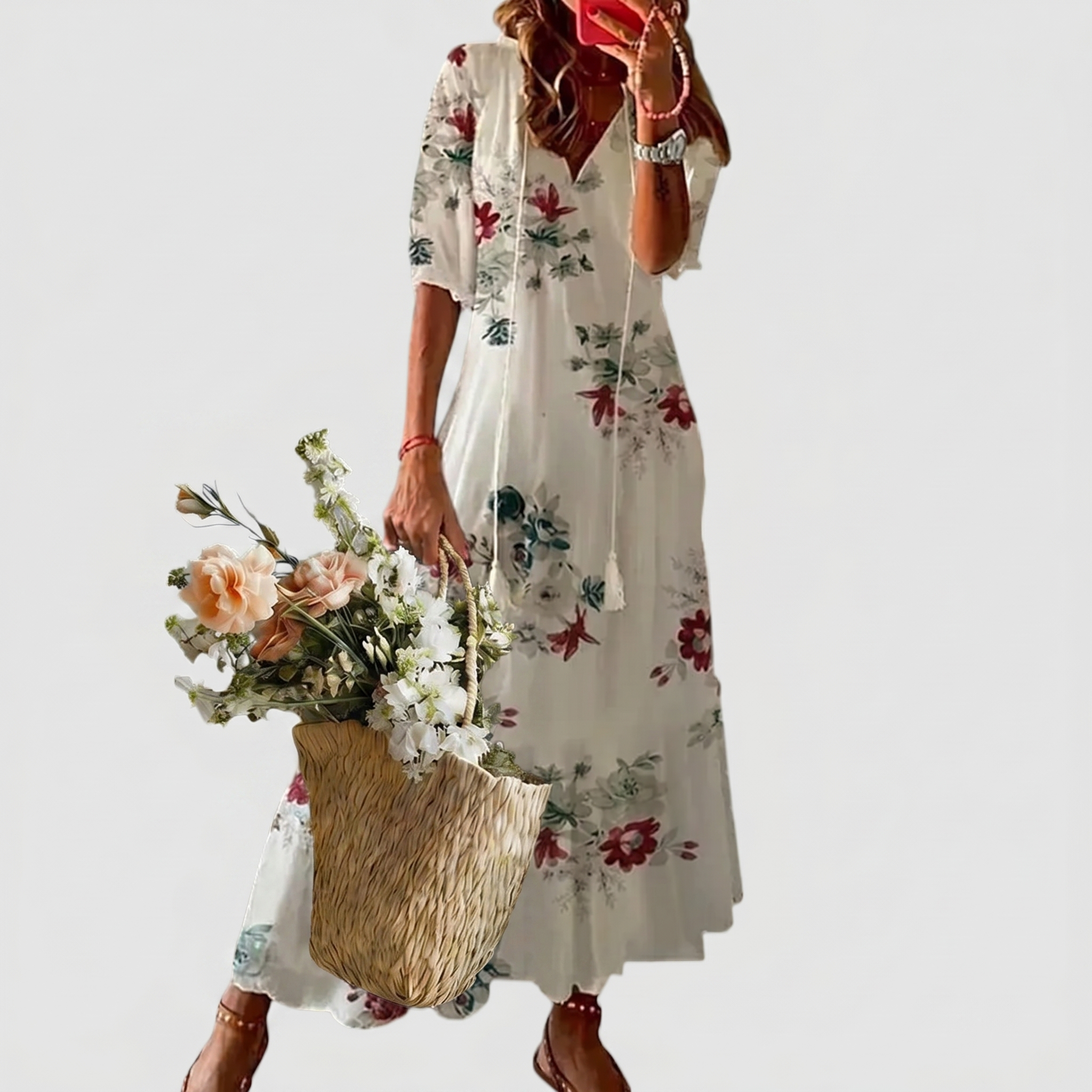SAVANNAH | ELEGANTES MAXIKLEID – Isabels Modehaus (Bild 6)
