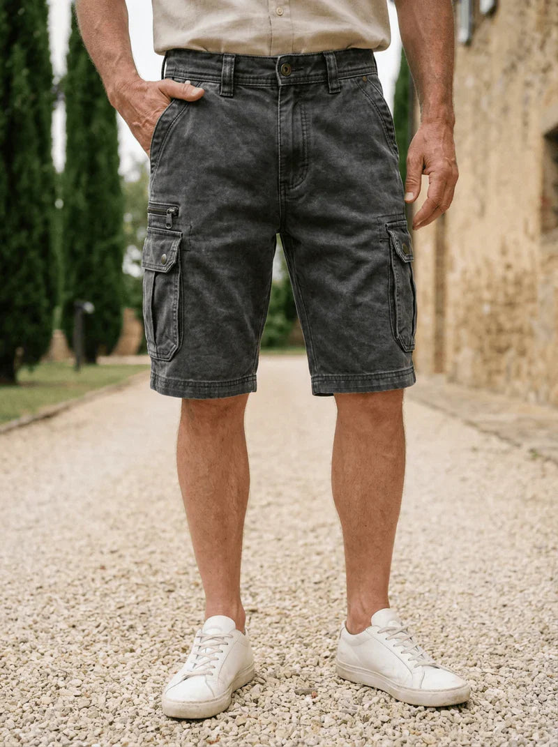 Denver | Denim cargo shorts