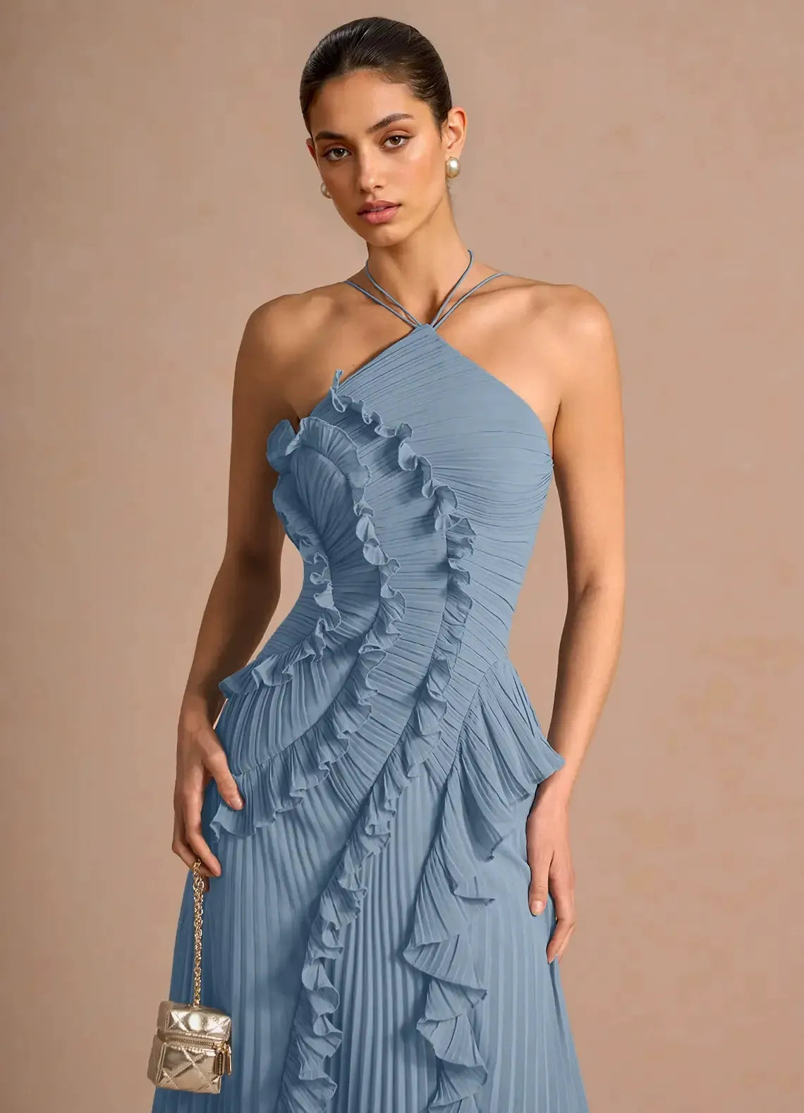 LIYANA | Spiral-Rüschenkleid – Isabels Modehaus (Bild 24)