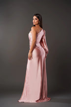 Dorie™ - Asymmetrisches Kleid mit Langem Schlitz – Isabels Modehaus (Bild 14)