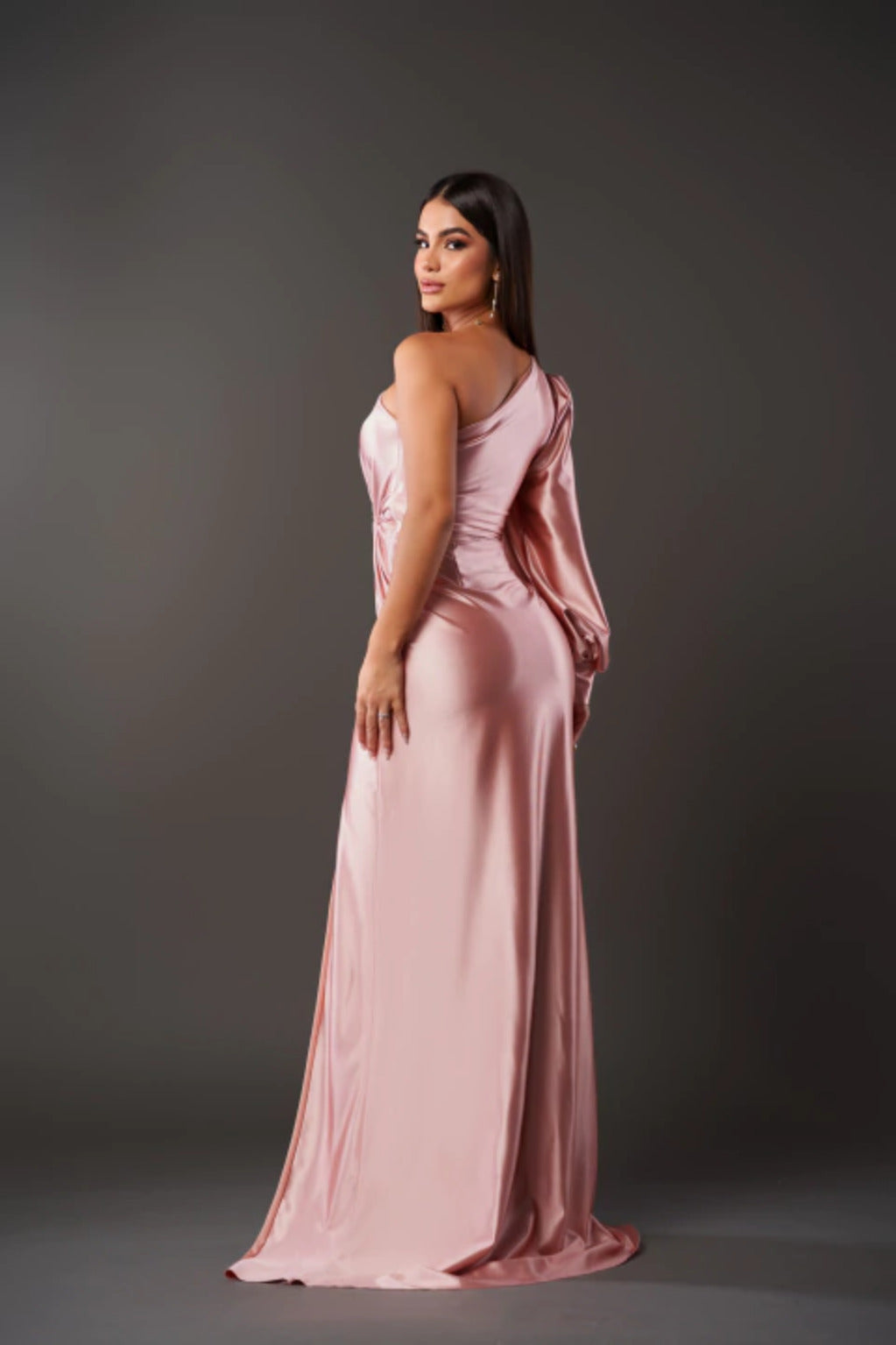Dorie™ - Asymmetrisches Kleid mit Langem Schlitz – Isabels Modehaus (Bild 14)