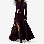 Belinda™ – Elegantes langes Kleid mit fließender Silhouette – Isabels Modehaus (Bild 2)