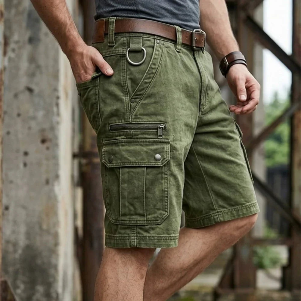 Denver | Denim cargo shorts